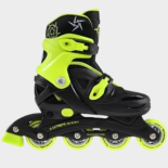 Αυξομειούμενα Πατίνια Roller Nils Extreme In-Line Skates Μαύρο/Λαχανί NJ/NA 0321